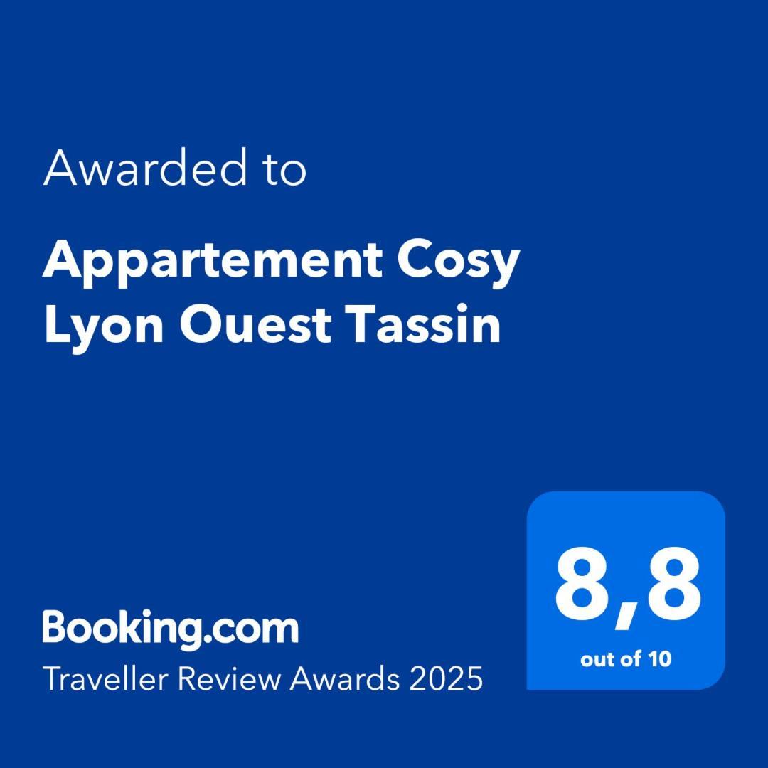 Appartement Cosy Lyon Ouest Tassin Экстерьер фото